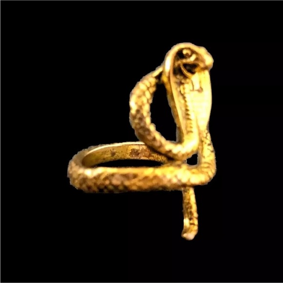 Serpent Wrap RING - Size 9 (3/4" Wide Opening) - Reputation -Mens/Women's Ring - Picture 2 of 6